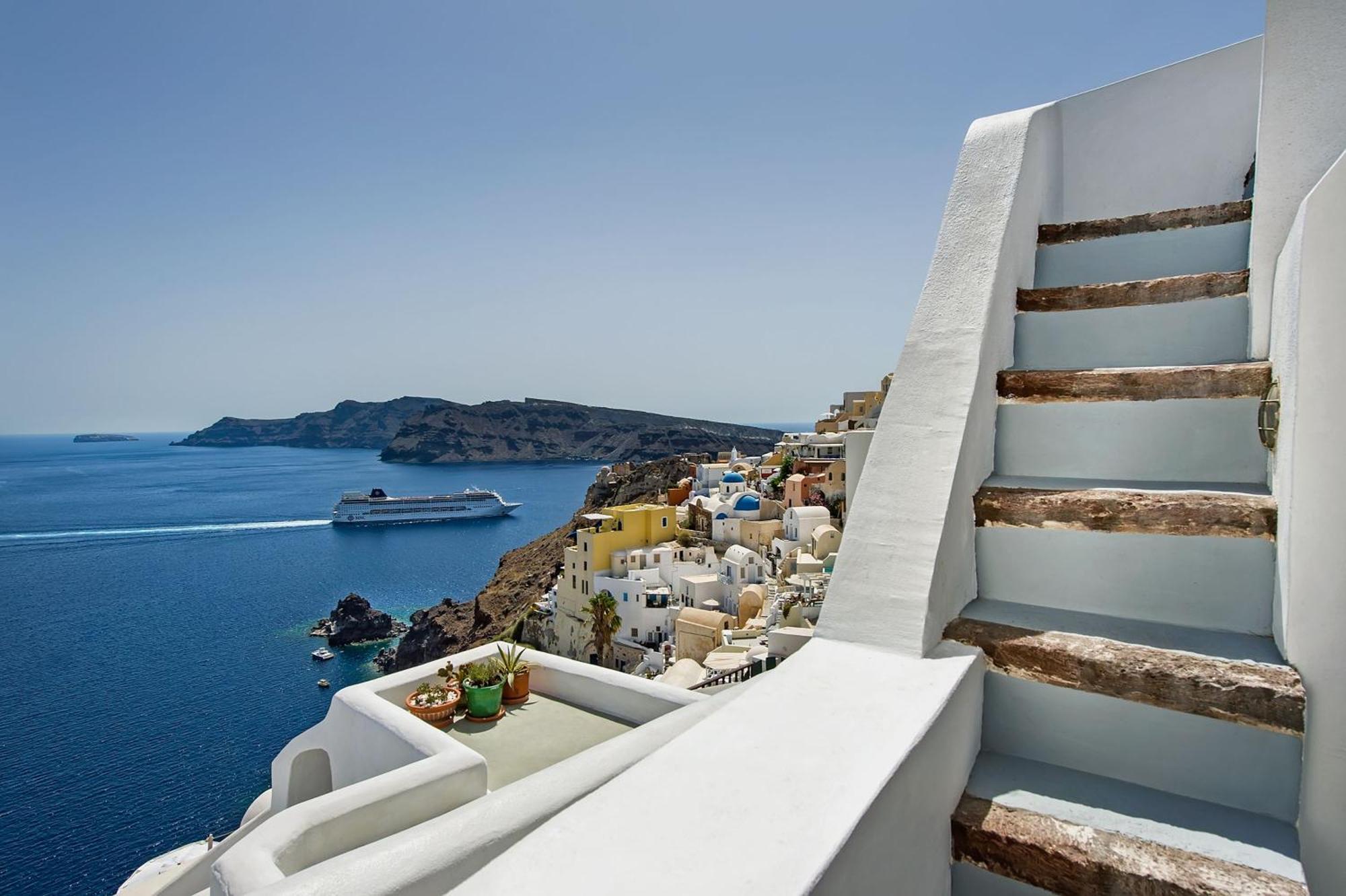 Villa Calliope Aegean Views Иа Екстериор снимка